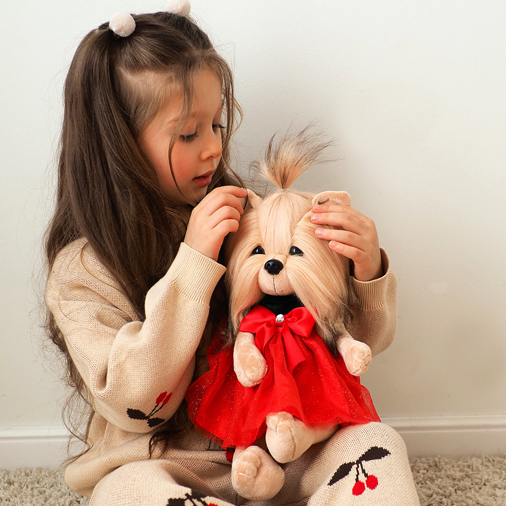 Plush toy, Lucky Doggy, Lucky Yoyo: Fiesta (38cm)