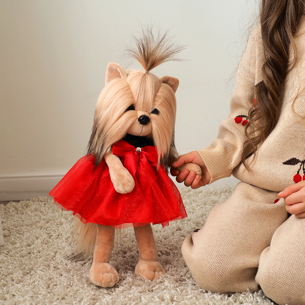 Plush toy, Lucky Doggy, Lucky Yoyo: Fiesta (38cm)