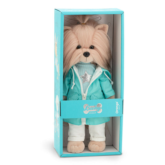 Lucky Yoyo: Rainy Day – Lucky Doggy Plush Dog 38 cm (Last Pieces)