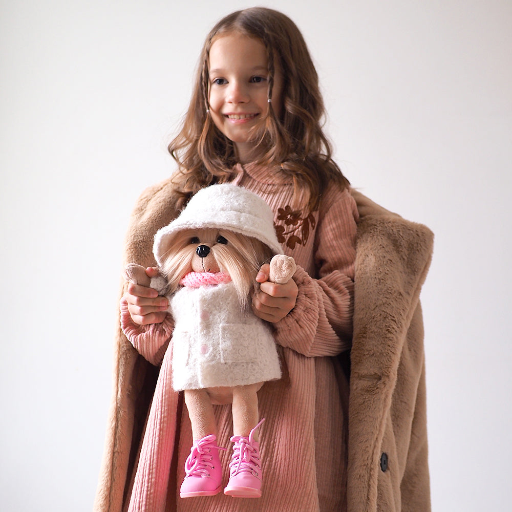 Plush toy, Lucky Doggy, Lucky Yoyo: Fashion Winter 38cm