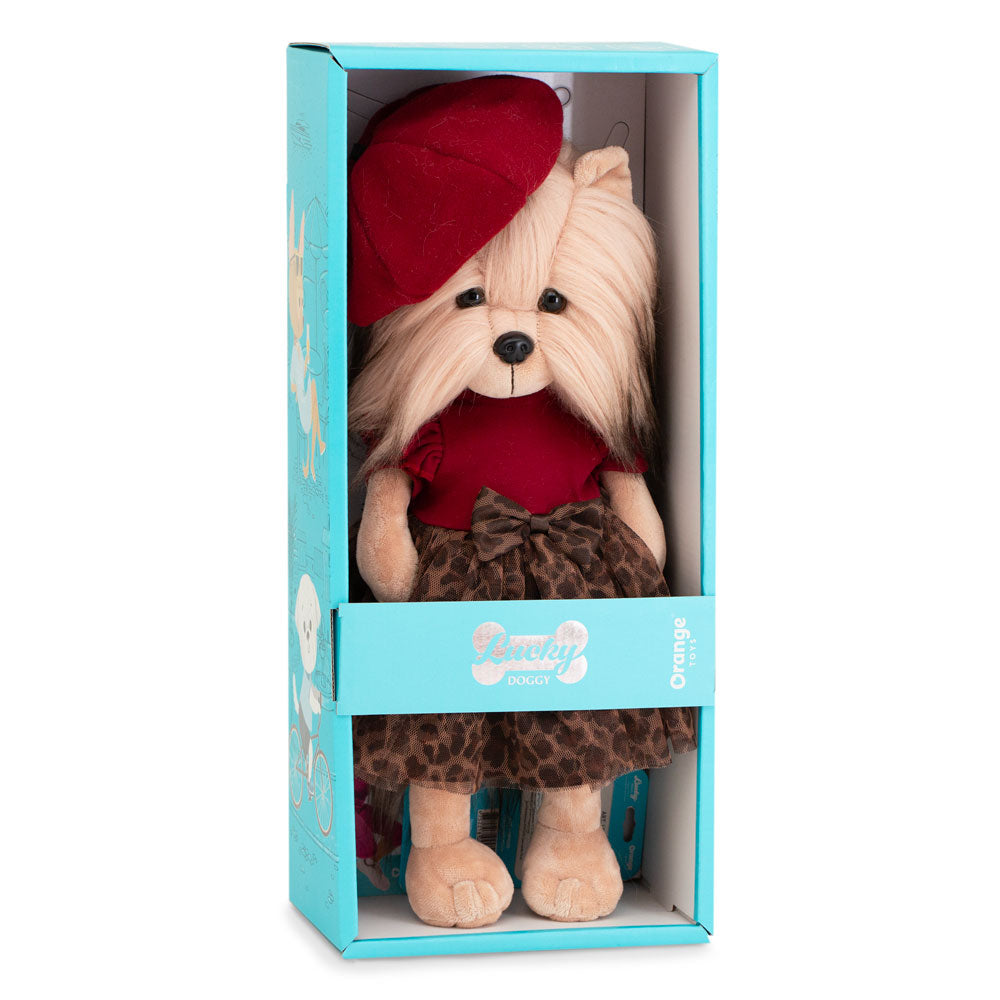 Plush toy, Lucky Doggy, Lucky Yoyo: Mademoiselle (38cm)