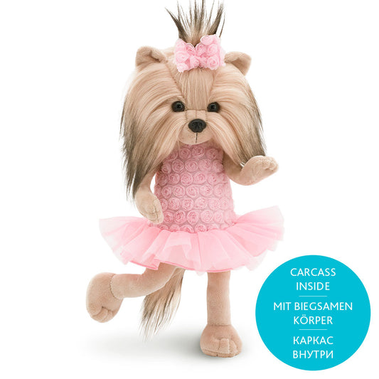 Lucky Yoyo: Roses Mix – Lucky Doggy Plush Dog 38 cm (Last Pieces)