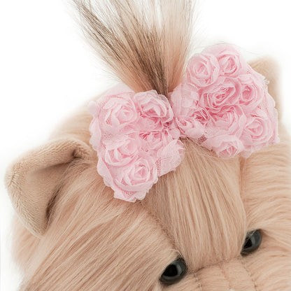 Lucky Yoyo: Roses Mix – Lucky Doggy Plush Dog 38 cm (Last Pieces)