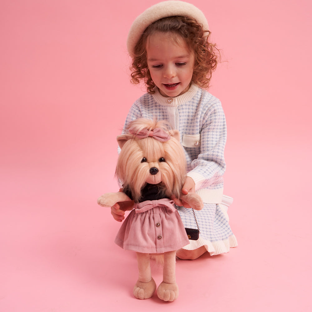 Plush toy, Lucky Doggy, Lucky Yoyo: Perfect Look (38cm)