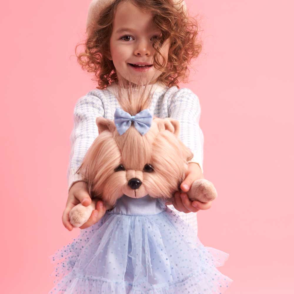 Plush toy, Lucky Doggy, Lucky Yoyo: Blue Dream 38cm