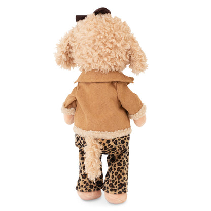 Plush toy, Lucky Doggy, Lucky Fendy: Leopard Outfit 38cm