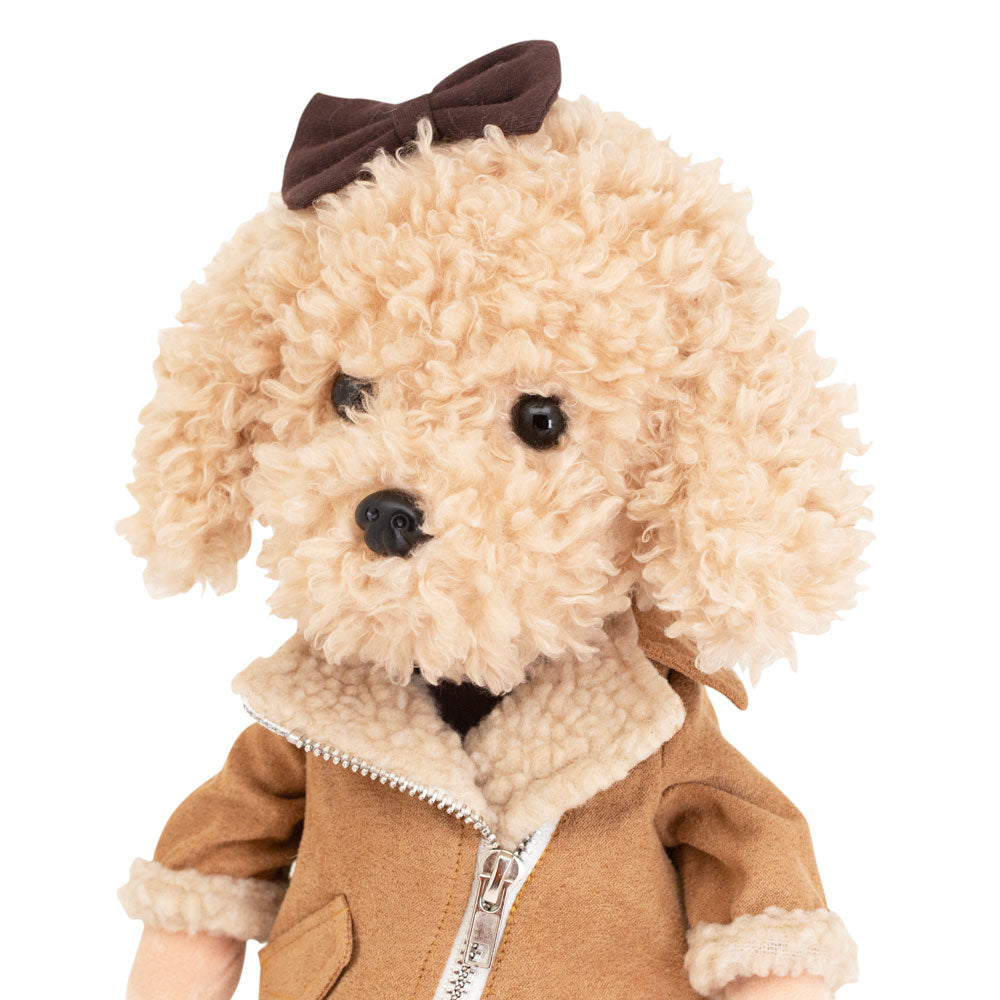 Plush toy, Lucky Doggy, Lucky Fendy: Leopard Outfit 38cm