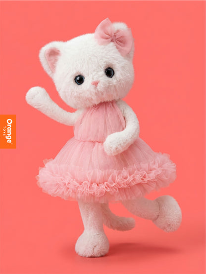 Soft toy, Lucky Kitty, Lucky Sophie: Cotton Candy 38 cm