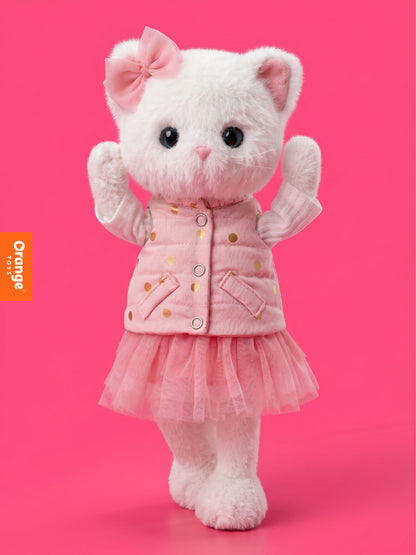 Soft toy, Lucky Kitty, Lucky Sophie: Powdery Dreams 38 cm
