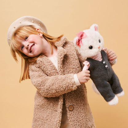 Soft toy, Lucky Kitty, Lucky Sophie: Stylish Kitten 38 cm