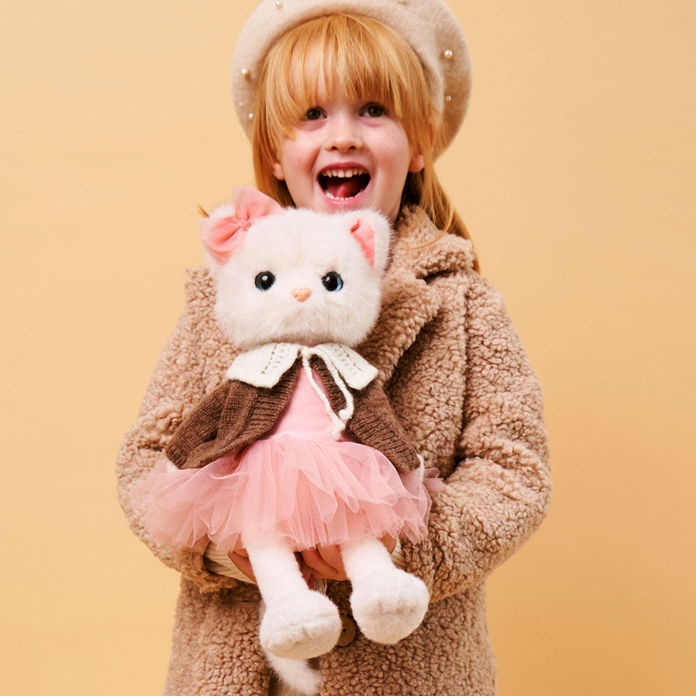 Soft toy, Lucky Kitty, Lucky Sophie: Cozy Evening 38 cm