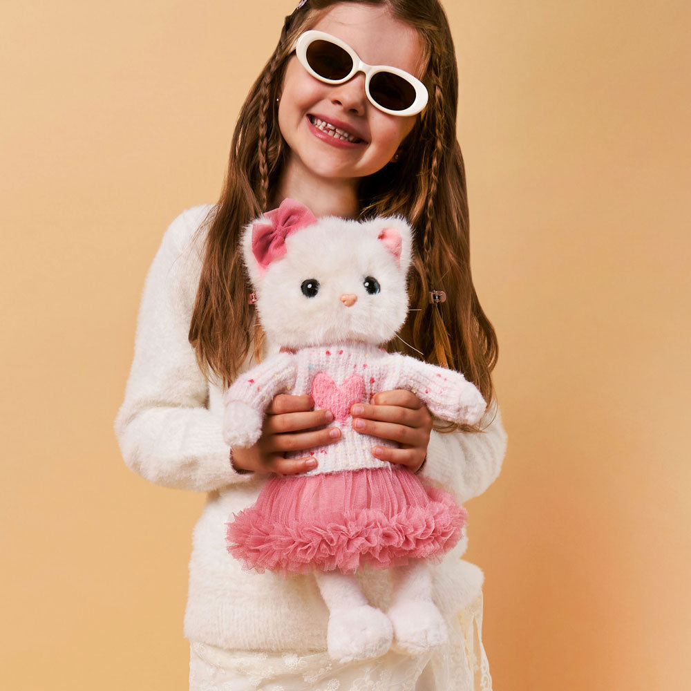 Soft toy, Lucky Kitty, Lucky Sophie: Tender Charm 38 cm