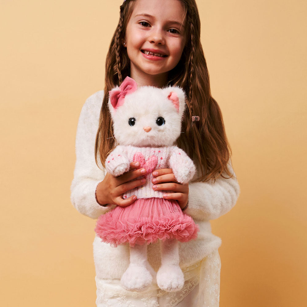 Soft toy, Lucky Kitty, Lucky Sophie: Tender Charm 38 cm