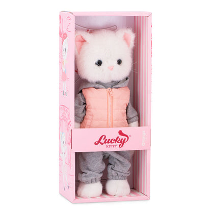 Soft toy, Lucky Kitty, Lucky Sophie: Sports Walk 38 cm