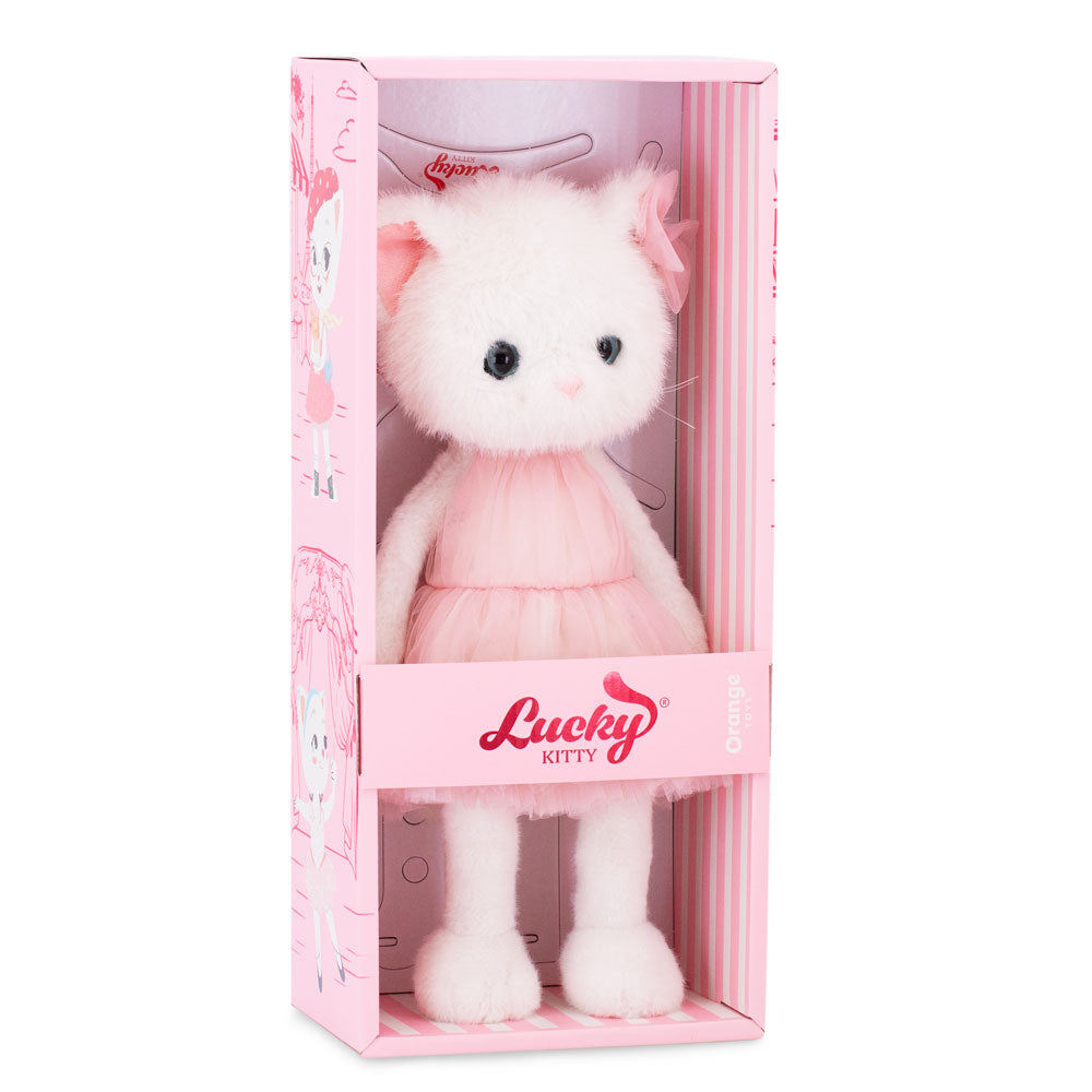 Soft toy, Lucky Kitty, Lucky Sophie: Cotton Candy 38 cm