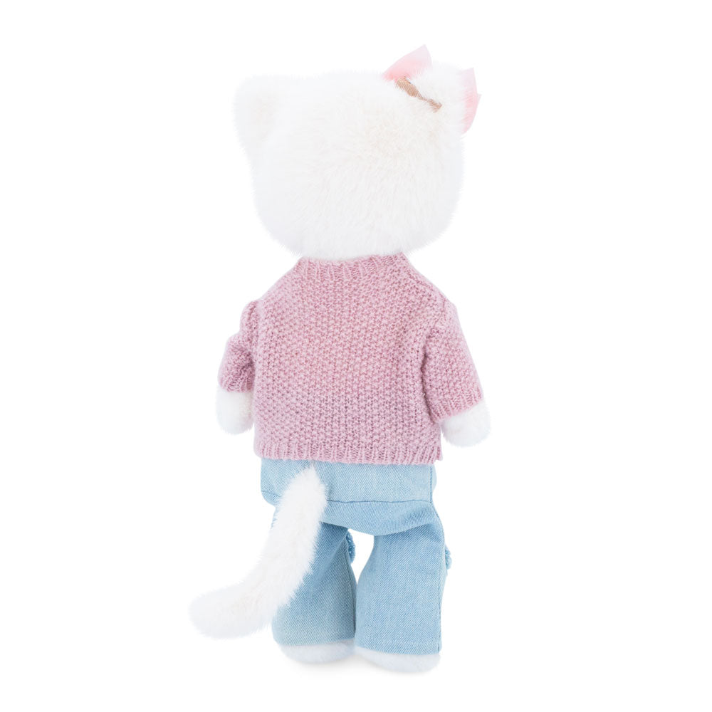 Soft toy, Lucky Kitty, Lucky Sophie: Knitted Cherries 38 cm