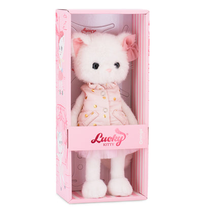 Soft toy, Lucky Kitty, Lucky Sophie: Powdery Dreams 38 cm