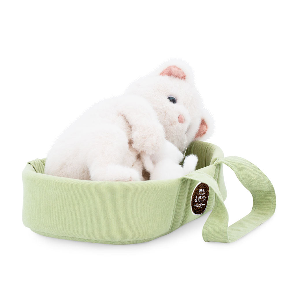 Plush toy, Milo&Millie, Millie the White Cat 40cm