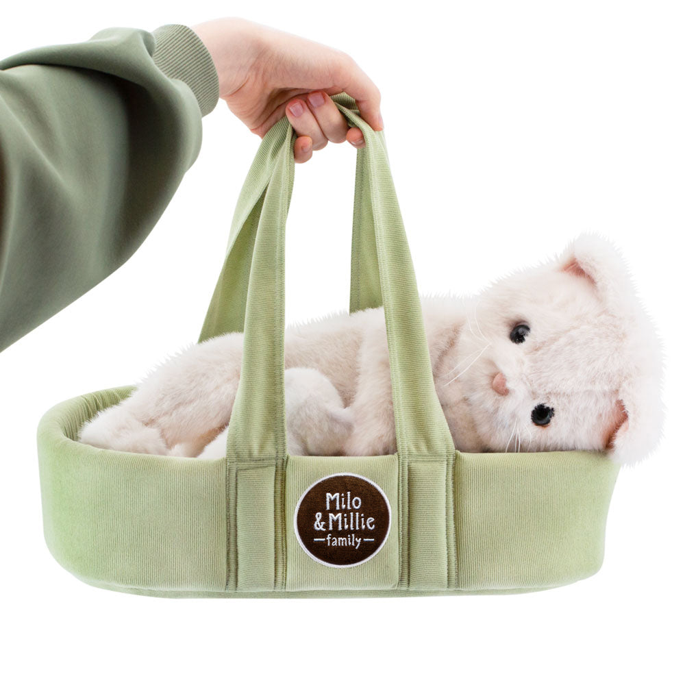 Plush toy, Milo&Millie, Millie the White Cat 40cm