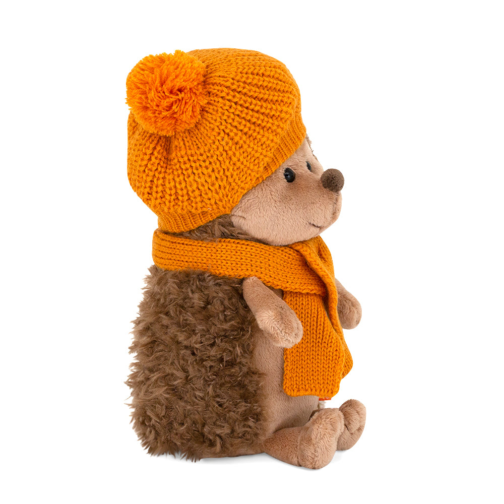 Plush toy, Life, Fluffy the Hedgehog in a mustard beret 25cm