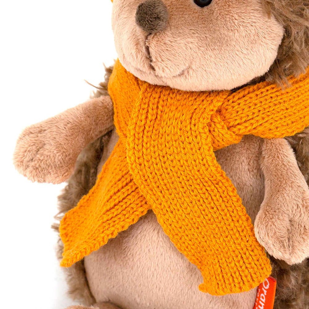 Plush toy, Life, Fluffy the Hedgehog in a mustard beret 25cm