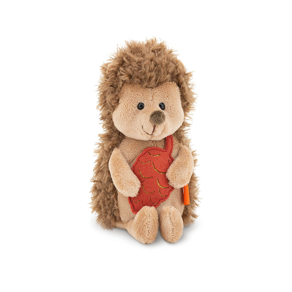 Prickle the Hedgehog with Cone – Orange Life Plush Toy 18 cm (Last Pieces)