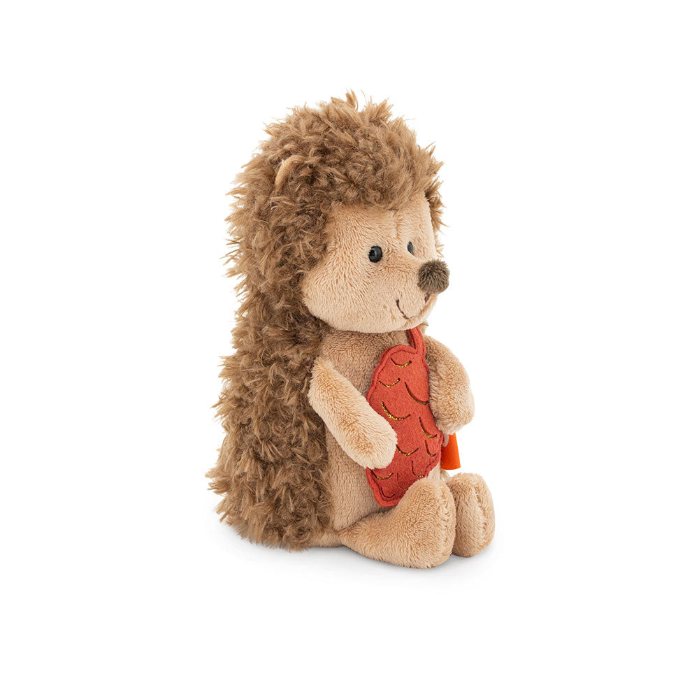Prickle the Hedgehog with Cone – Orange Life Plush Toy 18 cm (Last Pieces)