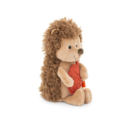 Prickle the Hedgehog with Cone – Orange Life Plush Toy 18 cm (Last Pieces)