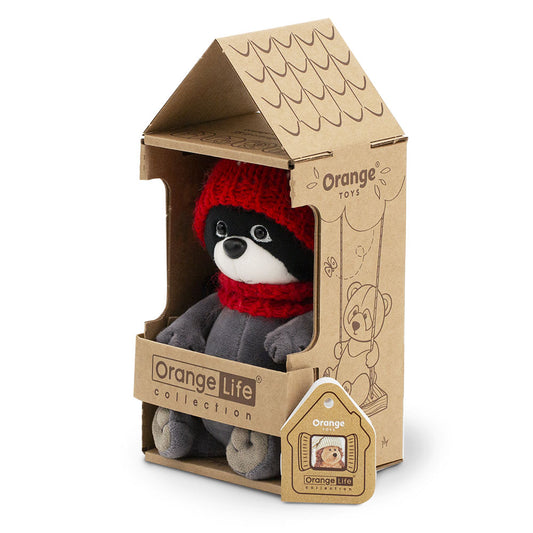 Daisy the Raccoon: Cranberry Syrup – Orange Life Plush Toy 18 cm (Last Pieces)