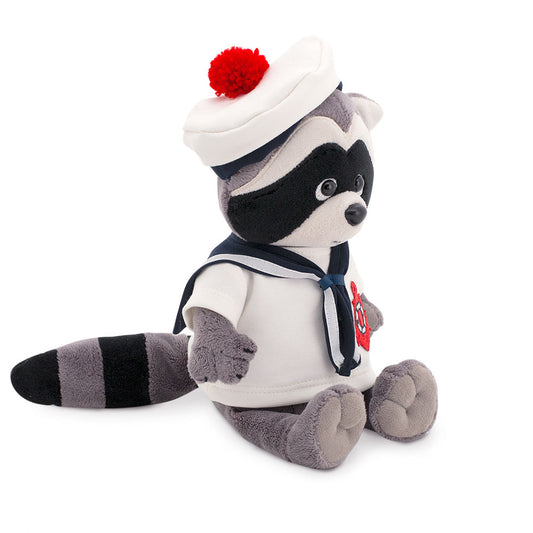 Denny the Raccoon: Sailor – Orange Life Plush Toy 25 cm (Last Pieces)