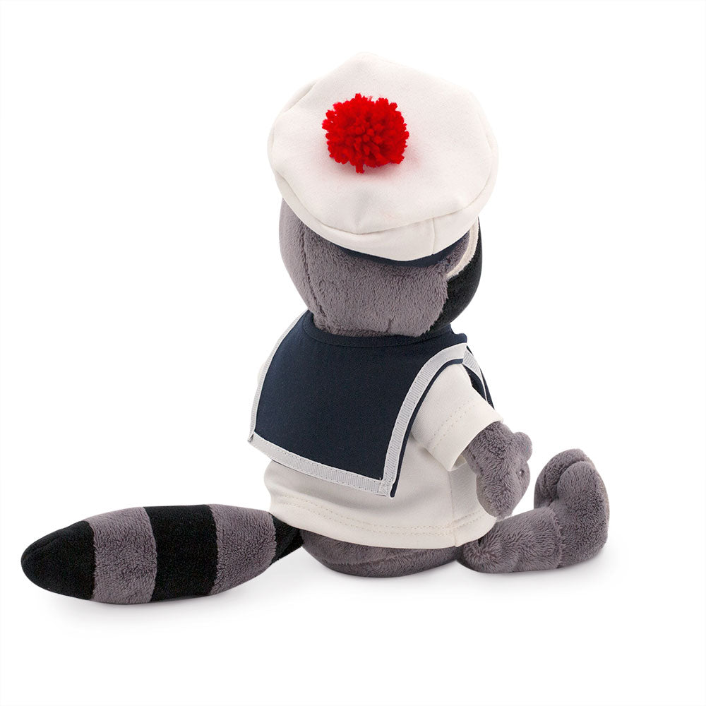 Denny the Raccoon: Sailor – Orange Life Plush Toy 25 cm (Last Pieces)