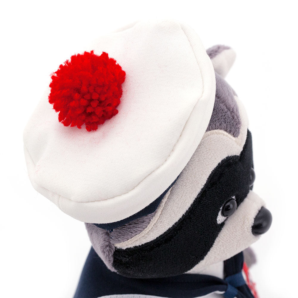 Denny the Raccoon: Sailor – Orange Life Plush Toy 25 cm (Last Pieces)