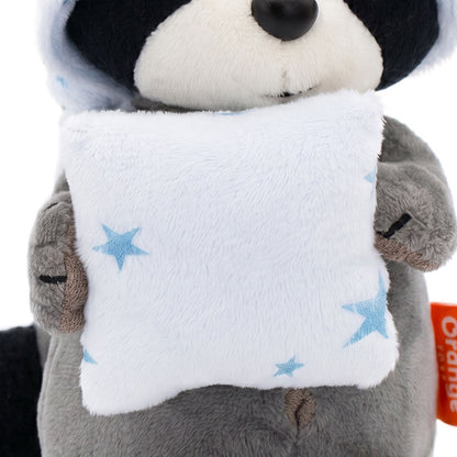 Denny the Raccoon: Sweet Dreams – Orange Life Plush Toy 25 cm (Last Pieces)