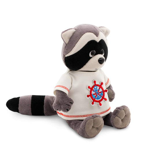 Denny the Raccoon: Sea Voyage – Orange Life Plush Toy 25 cm (Last Pieces)