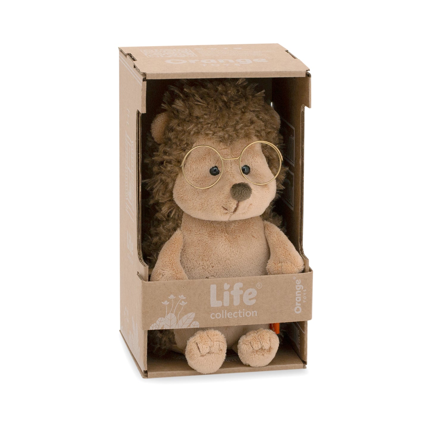 Plush toy, Life, Prickle the Hedgehog with glasses 25cm