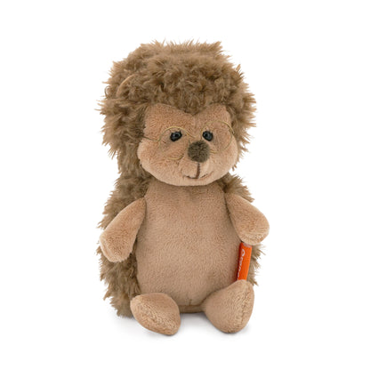 Prickle the Hedgehog with Glasses – Orange Life Plush Toy 18 cm (Last Pieces)
