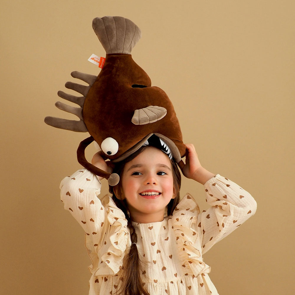 Plush toy, Ocean, Brown Anglerfish 35cm