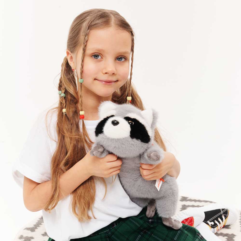 Plush toy, The Softest, Raccoon 38cm