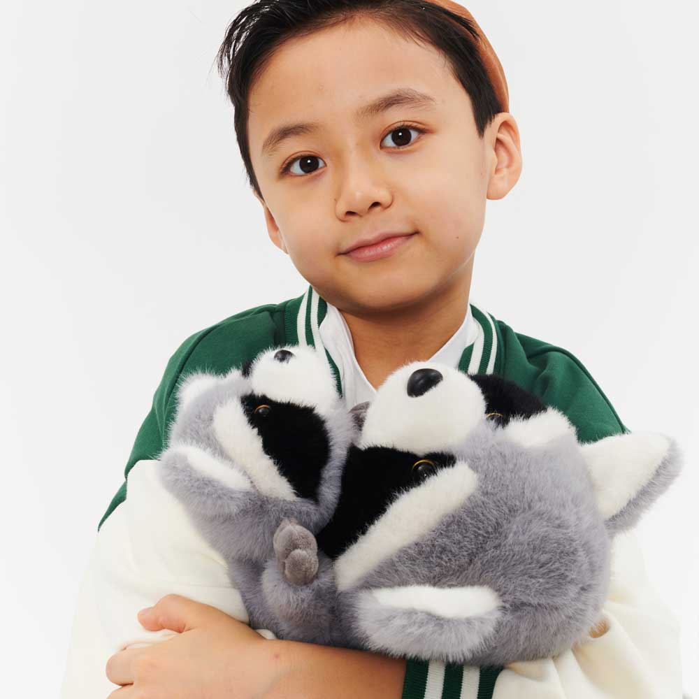 Plush toy, The Softest, Raccoon 38cm