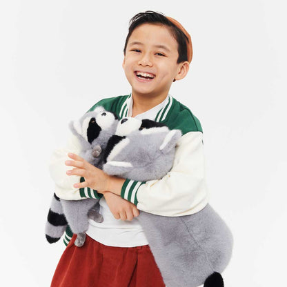 Plush toy, The Softest, Raccoon 38cm