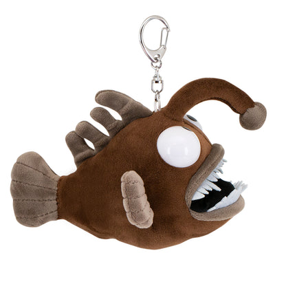 Plush Keychain, Orange Toys, Brown Anglerfish 15cm
