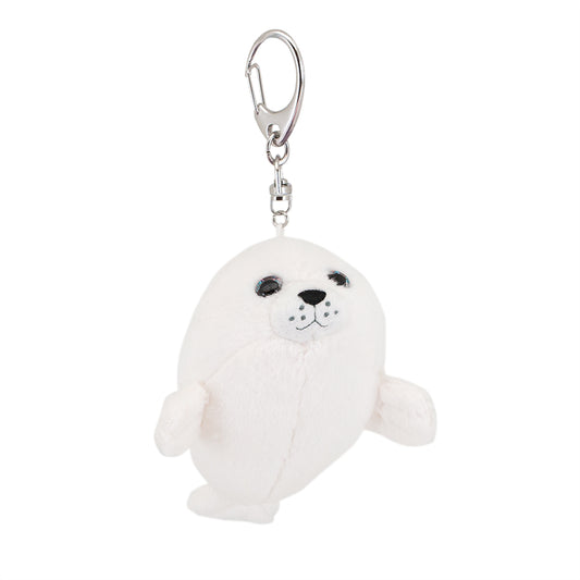 Plush Keychain, Orange Toys, White Seal 15cm