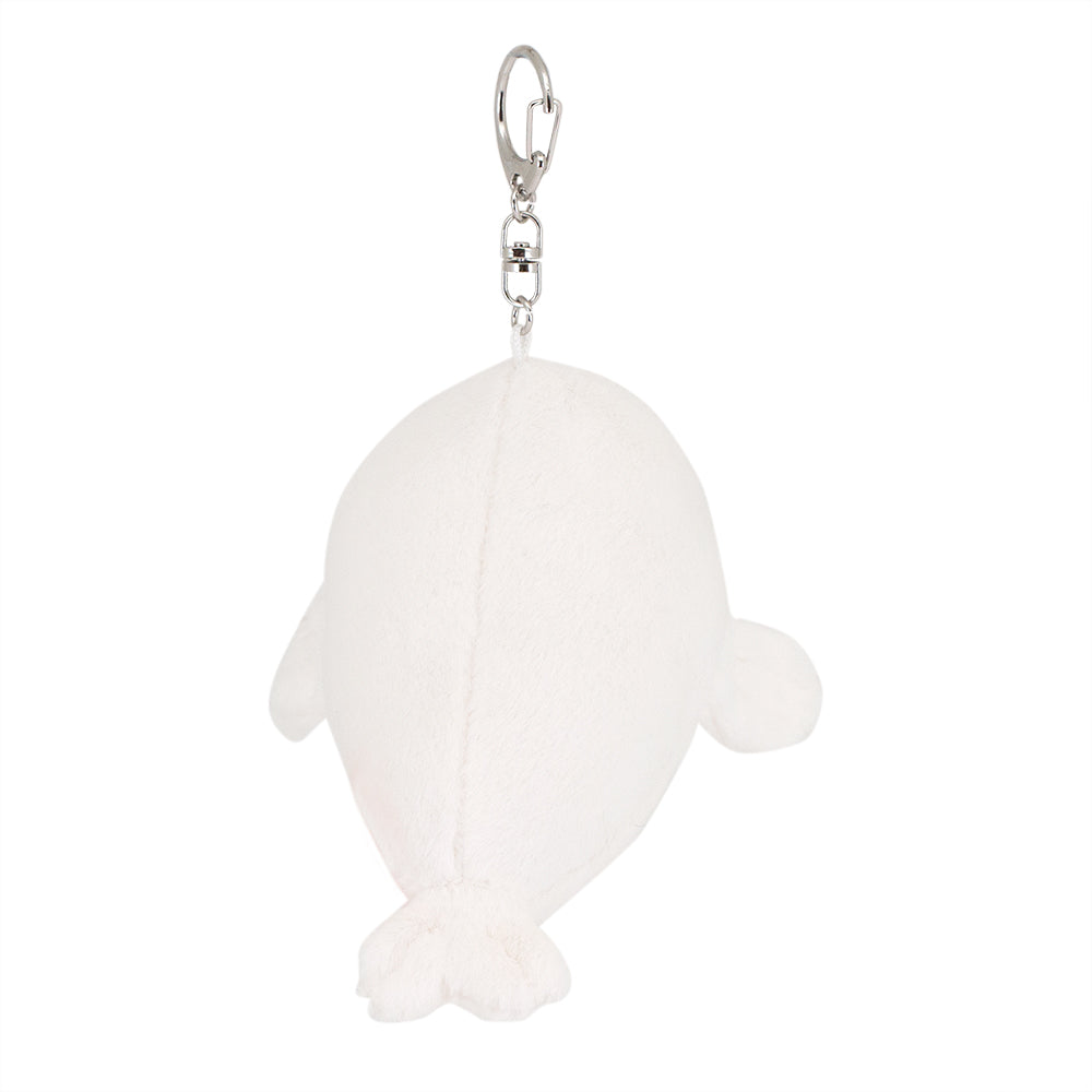 Plush Keychain, Orange Toys, White Seal 15cm