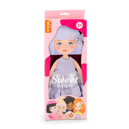 Clothing set: Purple Dress (35cm)