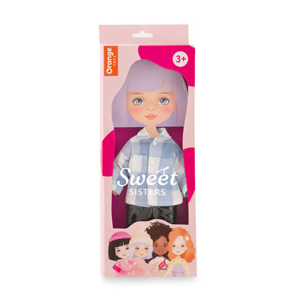Kleidungsset: Kariertes Hemd (35cm)