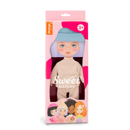 Clothing set: Beige Tracksuit (35cm)