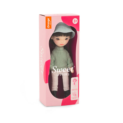 Lilu zaļā džemperī + bonusa aksesuāru komplekts (35cm)