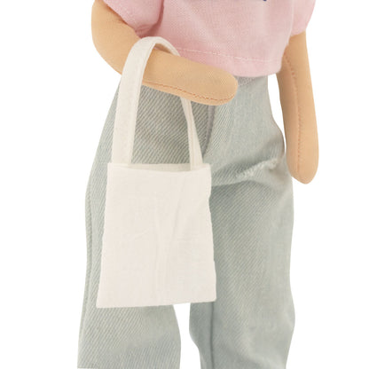 Lilu platās džinsās + bonusa aksesuāru komplekts (35 cm)