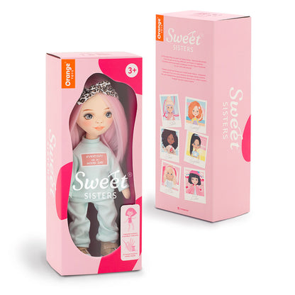 Billie im mintfarbenen Trainingsanzug + Bonus-Accessoires-Set (35cm)