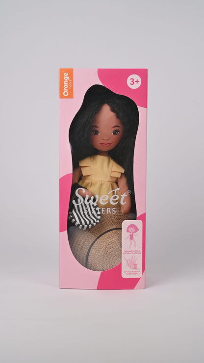 Tina in a Yellow Dress + bonus accessories set (35cm)